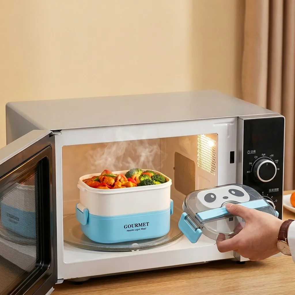 Microwavable Plastic Bento Box - đánh giá và giá Meal Prep Or Prep Meal
