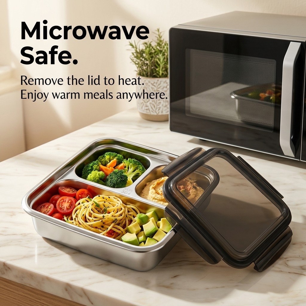 Large Capacity Lunch Container - đánh giá và giá Meal Prep Bowl