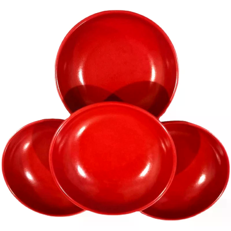 3Pcs Red And Black Round Melam - đánh giá và giá Sauce Dipping Cup