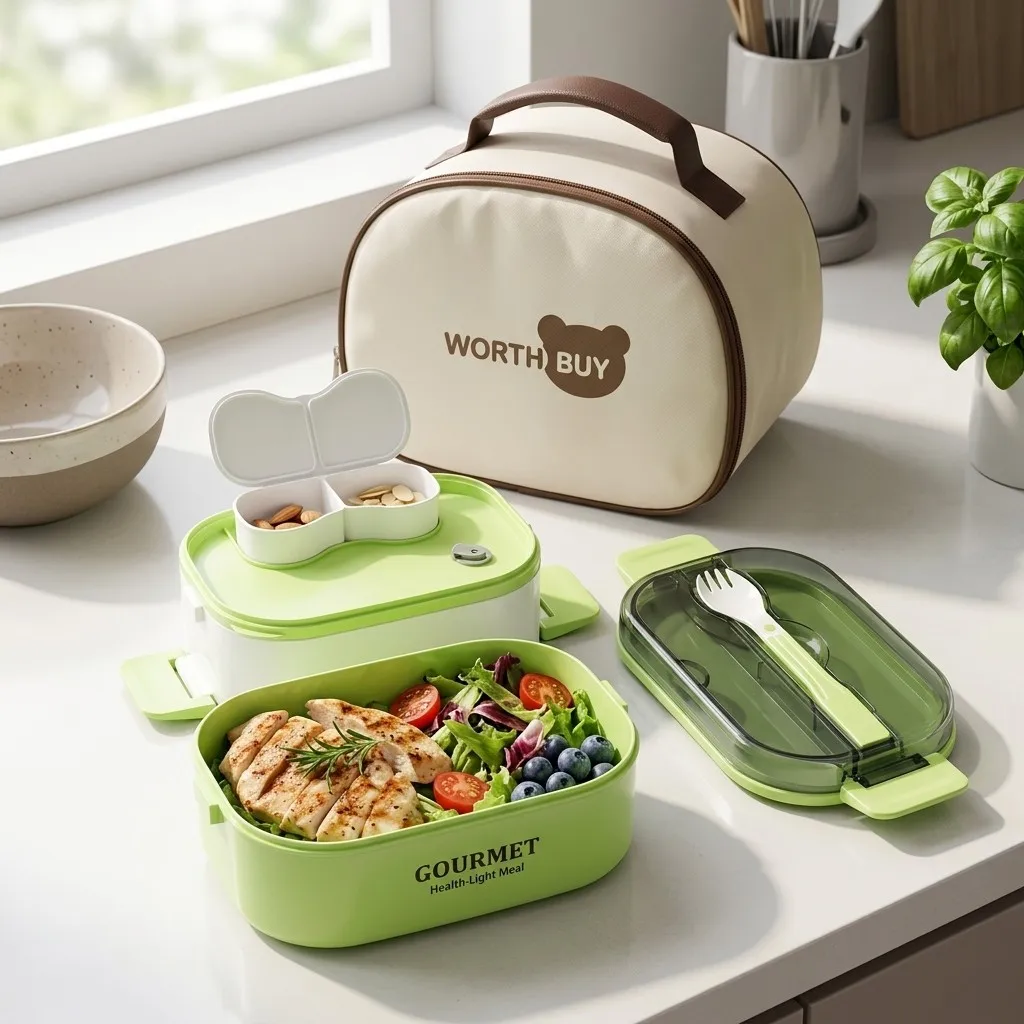 Microwavable Plastic Bento Box - đánh giá và giá Meal Prep Or Prep Meal