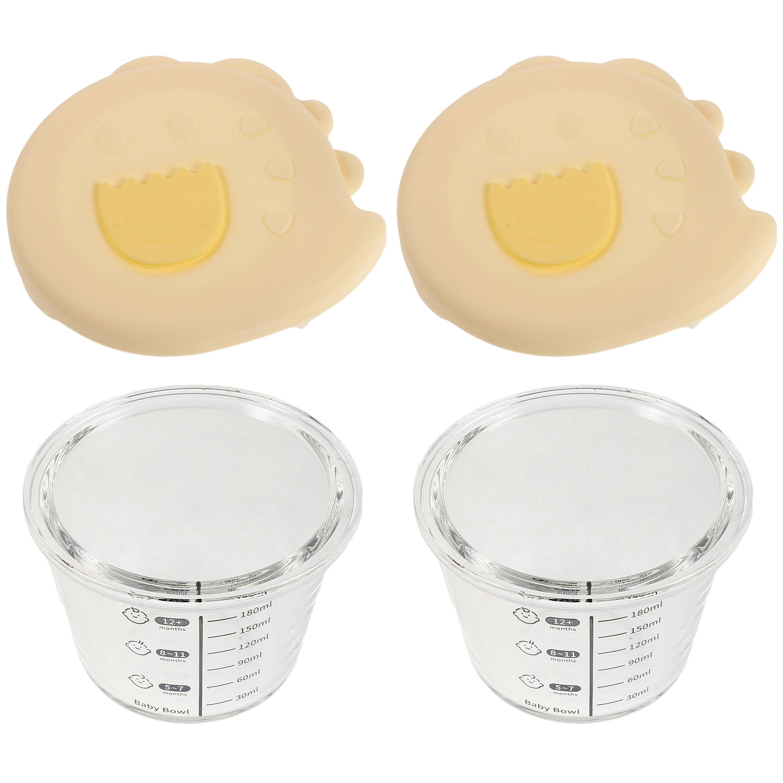 2Pcs Baby Food Storage Bowls G - đánh giá và giá Meal Prep Bowl