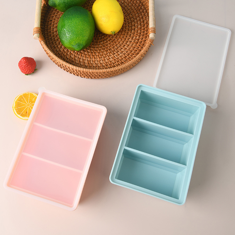 Extra Large 3-Compartment Sili - đánh giá và giá Meal Prep Template
