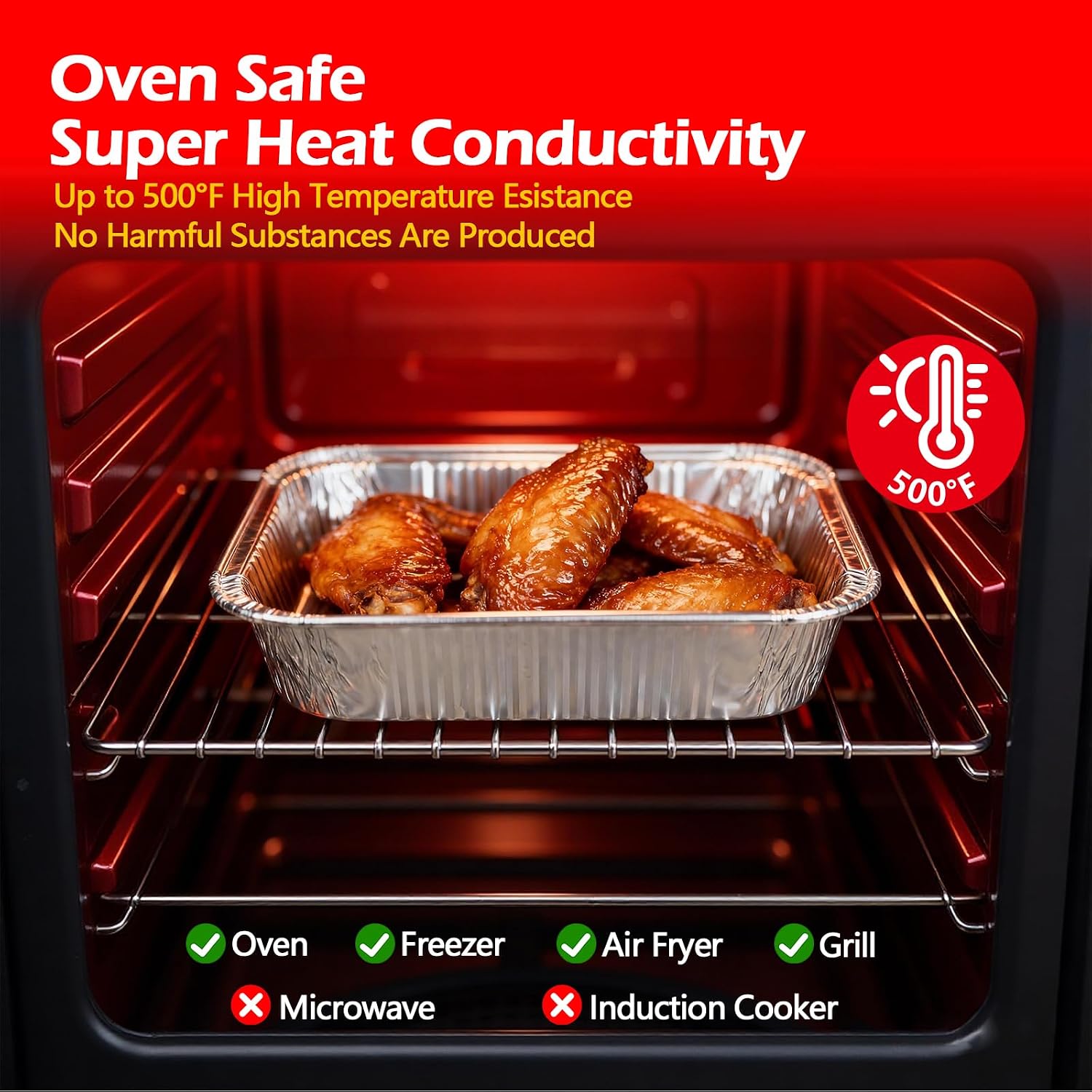 8x8 Aluminum Foil Pans with Al - đánh giá và giá Meal Prep Or Prep Meal