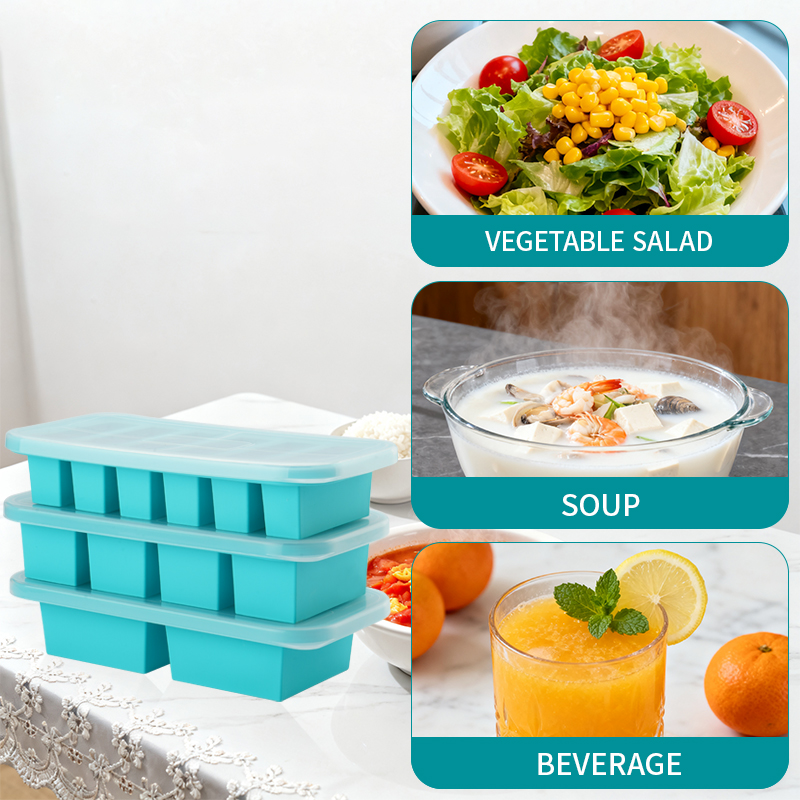 2 or 3-piece Silicone Freezer  - đánh giá và giá Meal Prep Or Prep Meal