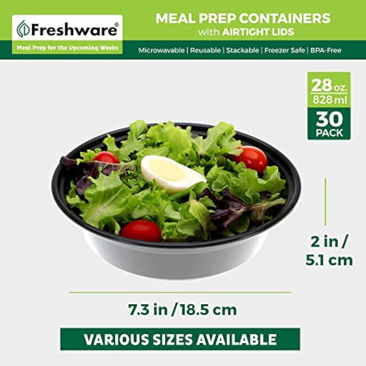Meal Prep Bowl Containers [30  - đánh giá và giá Meal Prep Bowl