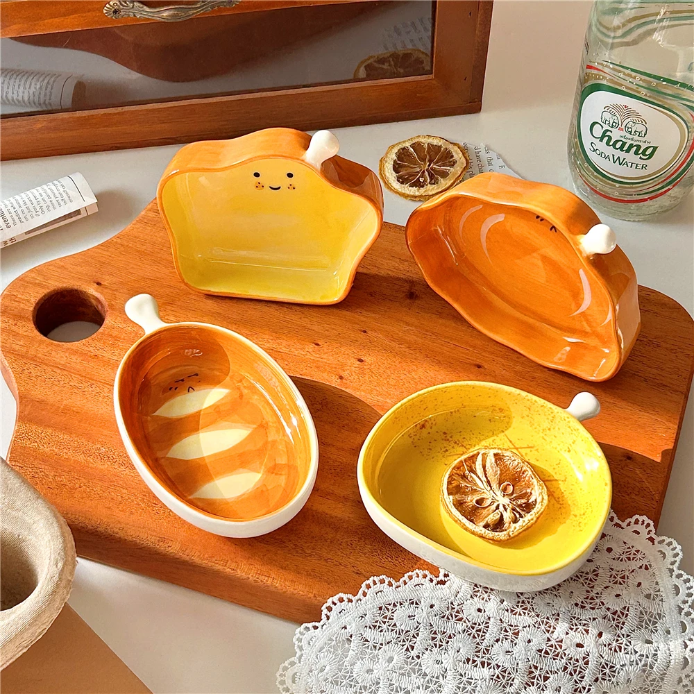Creative Bread Shaped Ceramic  - đánh giá và giá Sauce Dipping Cup