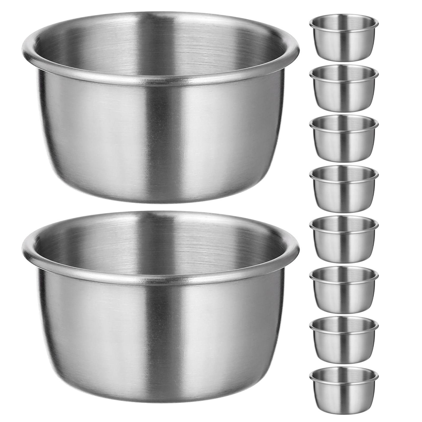 10Pcs Stainless Steel Sauce Cu - đánh giá và giá Sauce Dipping Cup