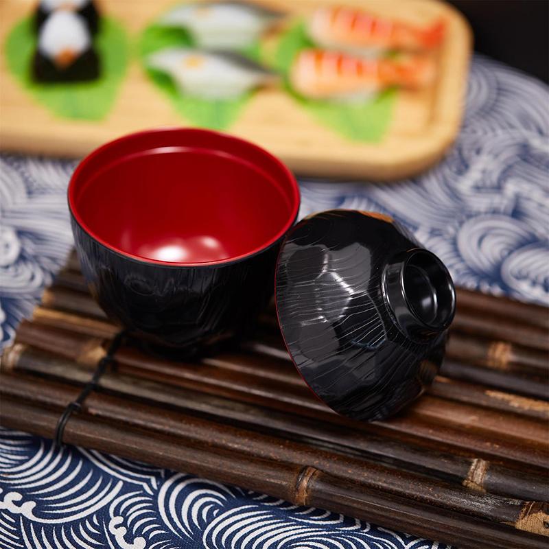 2 Tone Miso Soup Bowl with Lid - đánh giá và giá Meal Prep With Rice