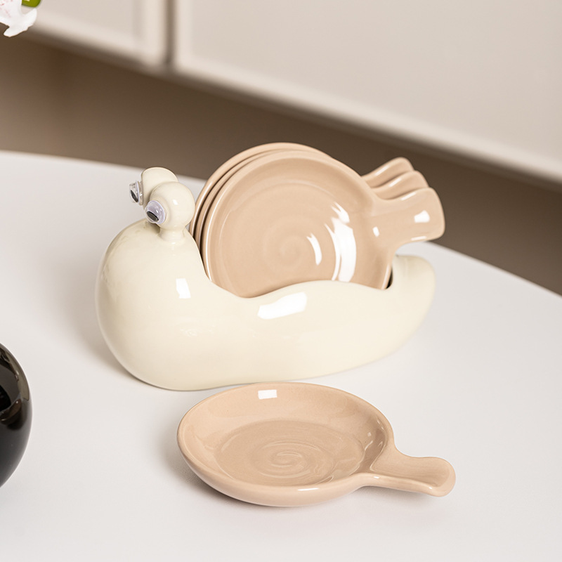Snail Ceramic Small Dish House - đánh giá và giá Sauce Dipping Cup