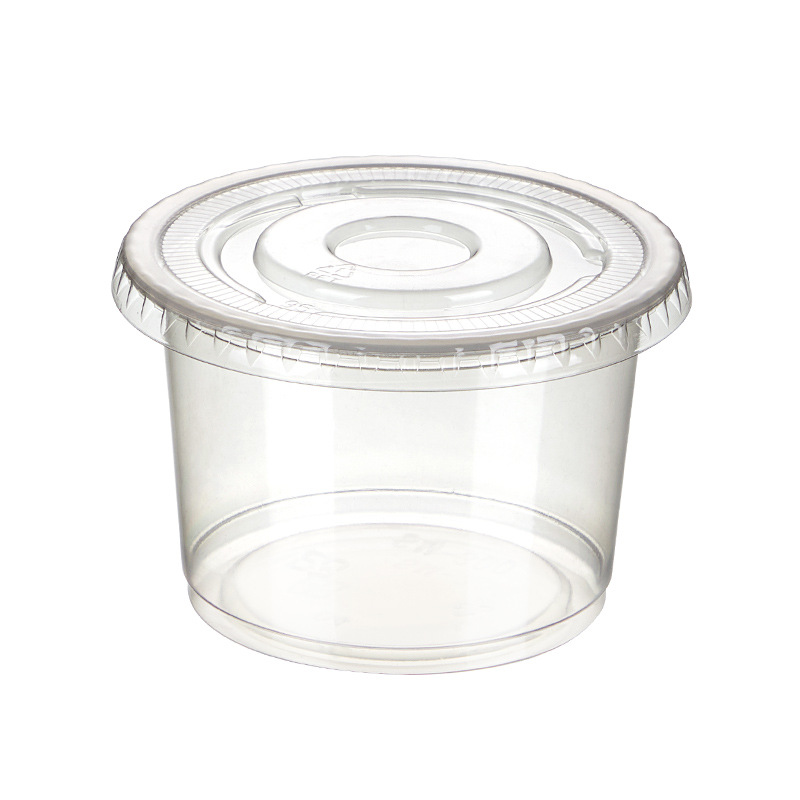 8/10OZ Plastic Parfait Cups wi - đánh giá và giá Sauce Dipping Cup