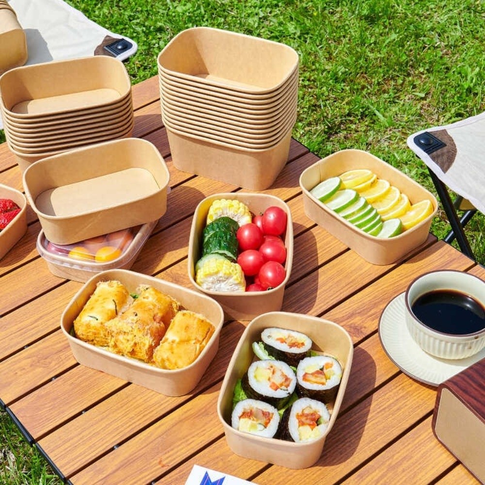 10PCS/Set Square Disposable Lu - đánh giá và giá Meal Prep Bowl